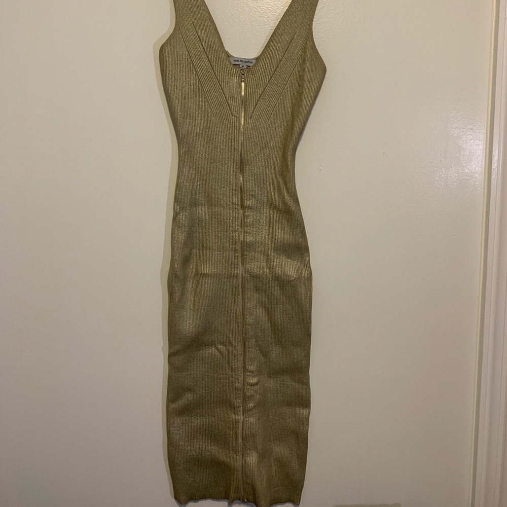 Gold metallic Hera collection Dress!!
